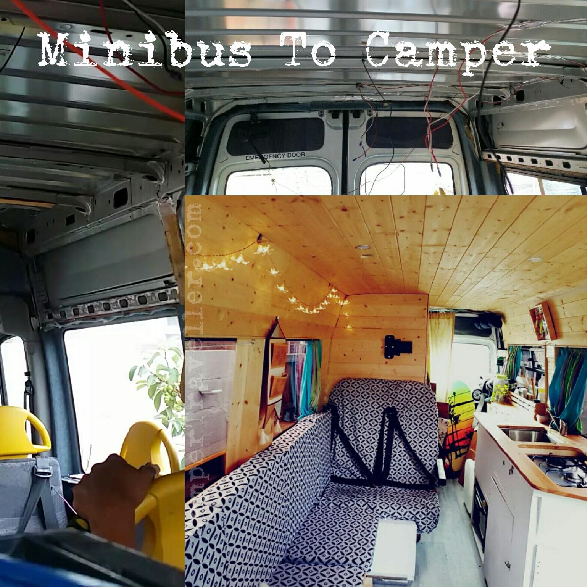 minibus camper conversion